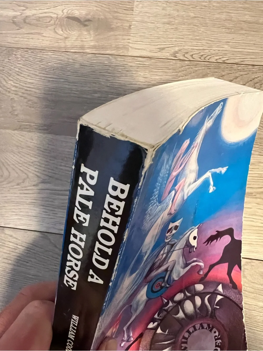 Behold A Pale Horse Book Paperback by William Cooper 1991 500 Page w/ Fold Out